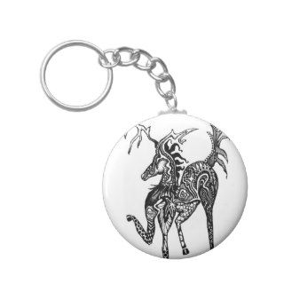 Crazy Horse Keychain