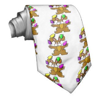 Silly Easter Bunny Neck Tie