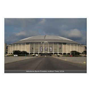 Astrodome Sports Complex, southern Texas, U.S.A. Posters