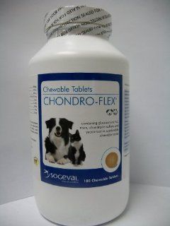 Chondro Flex Joint Care Chewables For Dogs & Cats, 180 Chewable Tablets  Pet Bone And Joint Supplements 