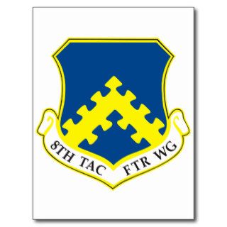 8th Tactical Fighter Wing Post Card