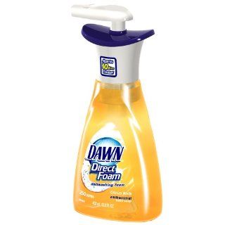 Dawn Direct Foam Dishwashing Foam and Antibacterial Hand Soap, Citrus Kick Scent, 13.5 Fluid Ounce Bottles (Case of 10) Health & Personal Care