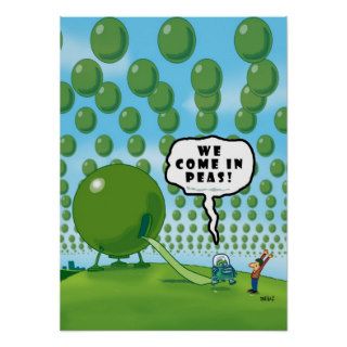 We Come in Peas Poster