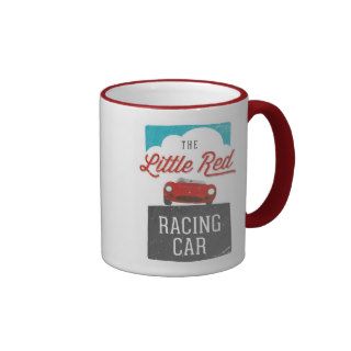 The Little Red Racing Car Double Logo Mug