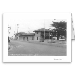 Custom House in Monterey, CA Photograph Card