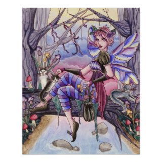 Maggie   Cat Fairy Poster