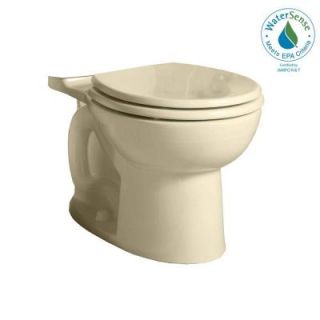 American Standard Cadet 3 FloWise Round Toilet Bowl Only in Bone 3717D.001.021