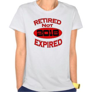 2018 Retirement Year Gifts Shirt