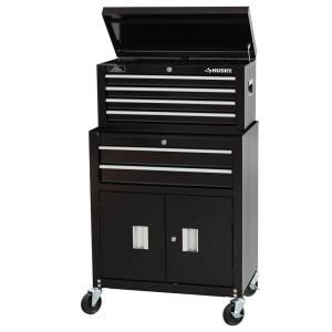 Husky 6 Drawer Chest and Cabinet Combo C 296BF16