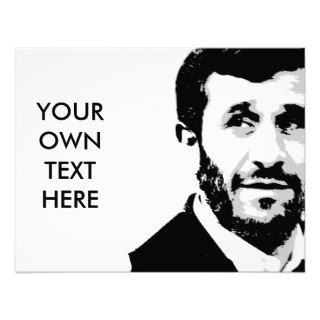 Mahmoud Ahmadinejad Custom Announcement