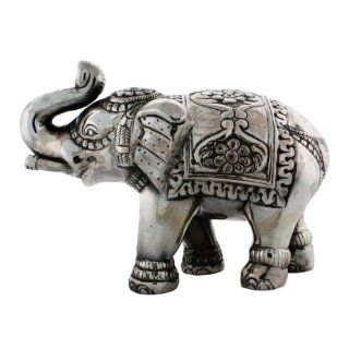 Solid Sterling Silver Elephant Keepsake Figure Jewelry Keepsake Boxes Jewelry
