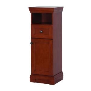 St. Paul Brentwood 16 in. W x 45 in. H Linen Cabinet in Amber DISCONTINUED BRLT17COM A