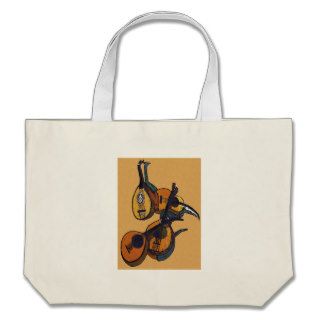 Stringed Musical Instruments Canvas Bags