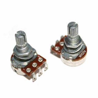 Surfing A250K ohm Guitar Pot Volume audio potentiometer Quality Guitar Parts(pack of 10) Musical Instruments