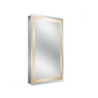 Kimball & Young 30001HW Classic Design Back Lit Mirror, 36 Inch by 24 Inch   Wall Mounted Mirrors