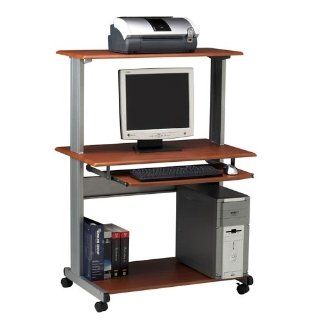 Mobile Multimedia Computer Workstation Dove Gray/Gray TF  Office Workstations 