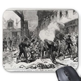 The Paris Commune A Barricade at Issy Mouse Pads