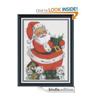 Kittens, Puppies, andSanta Counted Cross Stitch Pattern eBook Fox and Crow Design Kindle Store