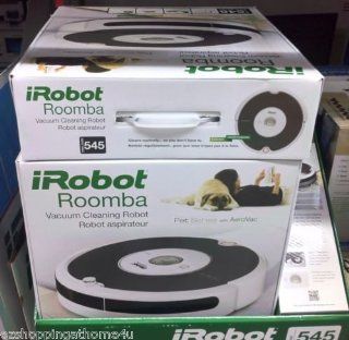 iRobot Roomba 545 Vacuum Cleaning Robot Pet Series with AeroVac  Household Robotic Vacuums  