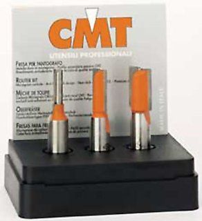 CMT 811.628.11 Straight Router Bit 1/2 Inch Shank, 1/2 Inch Cutting Diameter, 1 Inch Cutting Length, Extra Long For Leigh Jig    