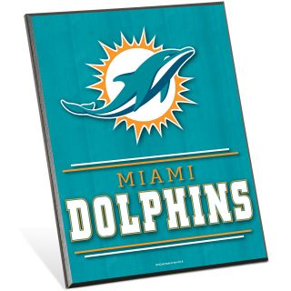 Wincraft Miami Dolphins 8x10 Wood Easel Sign (29122014)