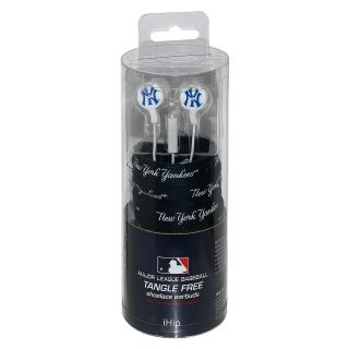 iHip New York Yankees Shoelace Earbuds (HPBBNYYSH)