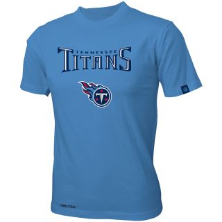 NFL Team Apparel Youth Tennessee Titans Team Standard Dri Tek Short Sleeve T 