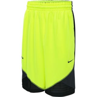 NIKE Mens LeBron Chainmail Basketball Shorts   Size Xl, Volt/anthracite