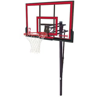 Spalding 88354PR NBA Polycarbonate 48 Inch Pro Glide In Ground Basketball