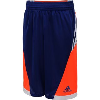 adidas Mens All World Basketball Shorts   Size Large, Ink/red
