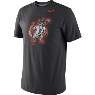 NIKE Mens Florida Gators Stealth Mascot Tri Blend Short Sleeve T Shirt   Size