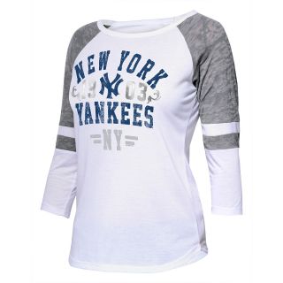 Touch By Alyssa Milano Womens New York Yankees Stella T Shirt   Size Large