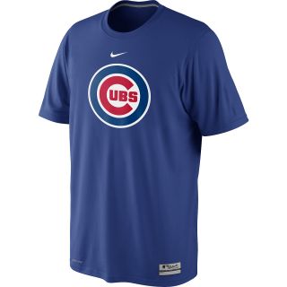 NIKE Mens Chicago Cubs AC Dri FIT Legend Logo Short Sleeve T Shirt   Size Xl,