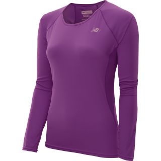 NEW BALANCE Womens Minimus Amp Long Sleeve Running Shirt   Size XS/Extra