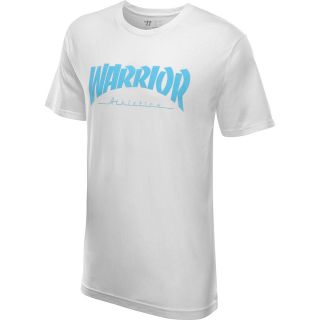 WARRIOR Mens Athletics Short Sleeve T Shirt   Size Medium, White