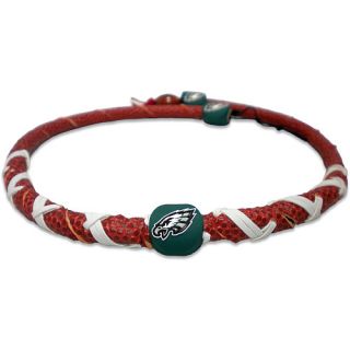 Gamewar Philadelphia Eagles Classic Spiral Genuine Football Leather Necklace