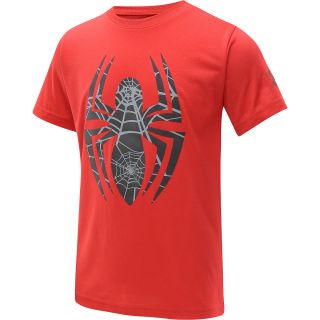 UNDER ARMOUR Boys Alter Ego Spider Man Logo Short Sleeve T Shirt   Size