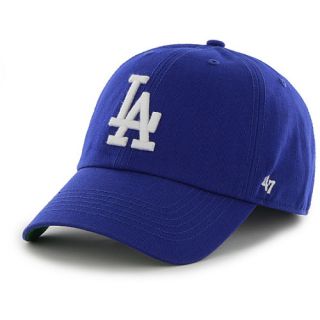 47 BRAND Mens Los Angeles Dodgers Franchise Stretch Fit Cap   Size Small