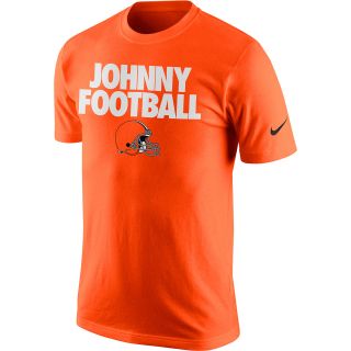 NIKE Mens Cleveland Browns Johnny Manziel Johnny Football Short Sleeve T 