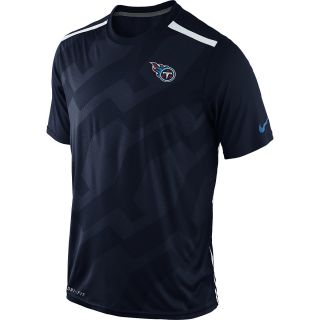 NIKE Mens Tennessee Titans Football Hypervent Short Sleeve Top   Size Medium,