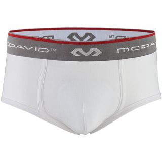 McDavid Classic Brief with Soft Cup Pee Wee   Size Large, White (9130PCSR L)