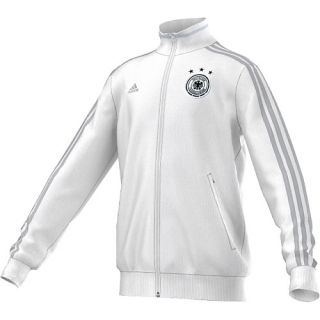 adidas Kids Germany Full Zip Track Top   Size XS/Extra Small, White