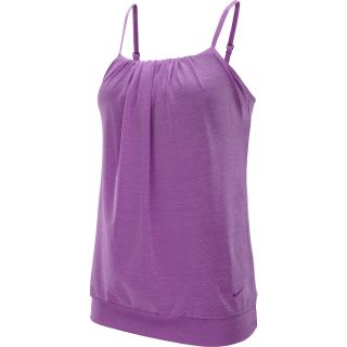 NIKE Womens Serenity Cooling Tank Top   Size Small, Grape/htr