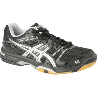 ASICS Womens GEL Rocket 7 Volleyball Shoes   Size 11, Black/silver