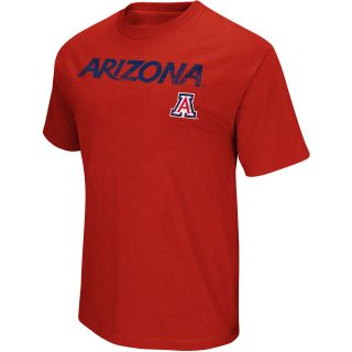 G III Mens Arizona Wildcats Arch Short Sleeve T Shirt   Size Medium, Red