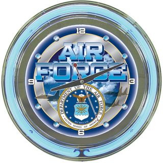 Trademark Global US Air Force Neon Clock 14 (USAF1400)