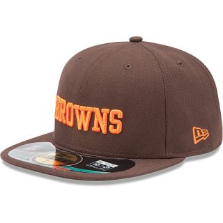 NEW ERA Youth Cleveland Browns Official On Field 59FIFTY Fitted Hat   Size 6