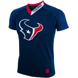 NFL Team Apparel Youth Houston Texans Performance Short Sleeve T Shirt   Size