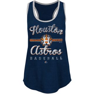 MAJESTIC ATHLETIC Womens Houston Astros Authentic Tradition Tank Top   Size