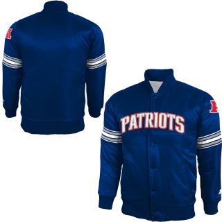 Kids New England Patriots Varsity Snap Jacket (STARTER)   Size Small